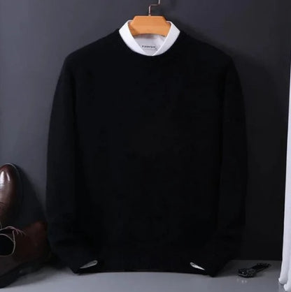 Maglione Uomo in Lana e Cashmere – Eleganza Classica e Comfort Invernale